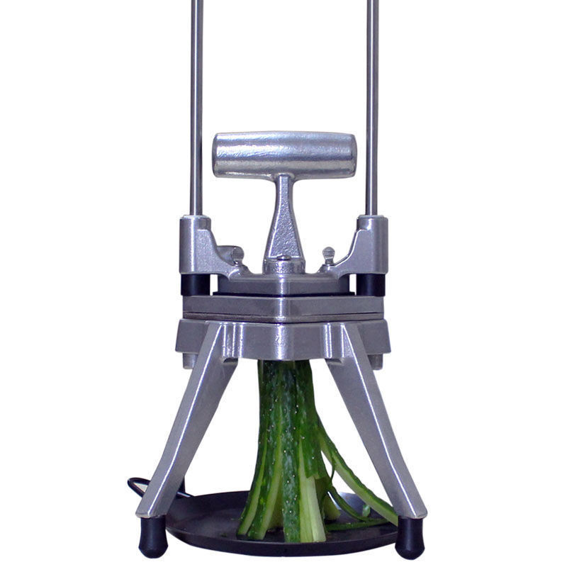 商用大型蘿卜土豆蔬菜水果切粒機器手動快速美式款黃瓜切條切丁機