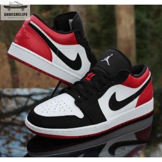 【SR】Nike Air Jordan 1 Low Black Toe 黑紅 黑紅腳趾 553558-116 供應 現貨