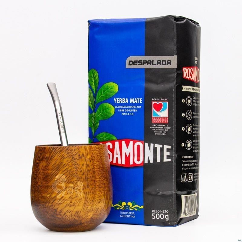 貨多多🌹 茶包 rosamonte羅薩蒙特新品阿根廷原裝進口無梗純馬黛茶茶葉500g