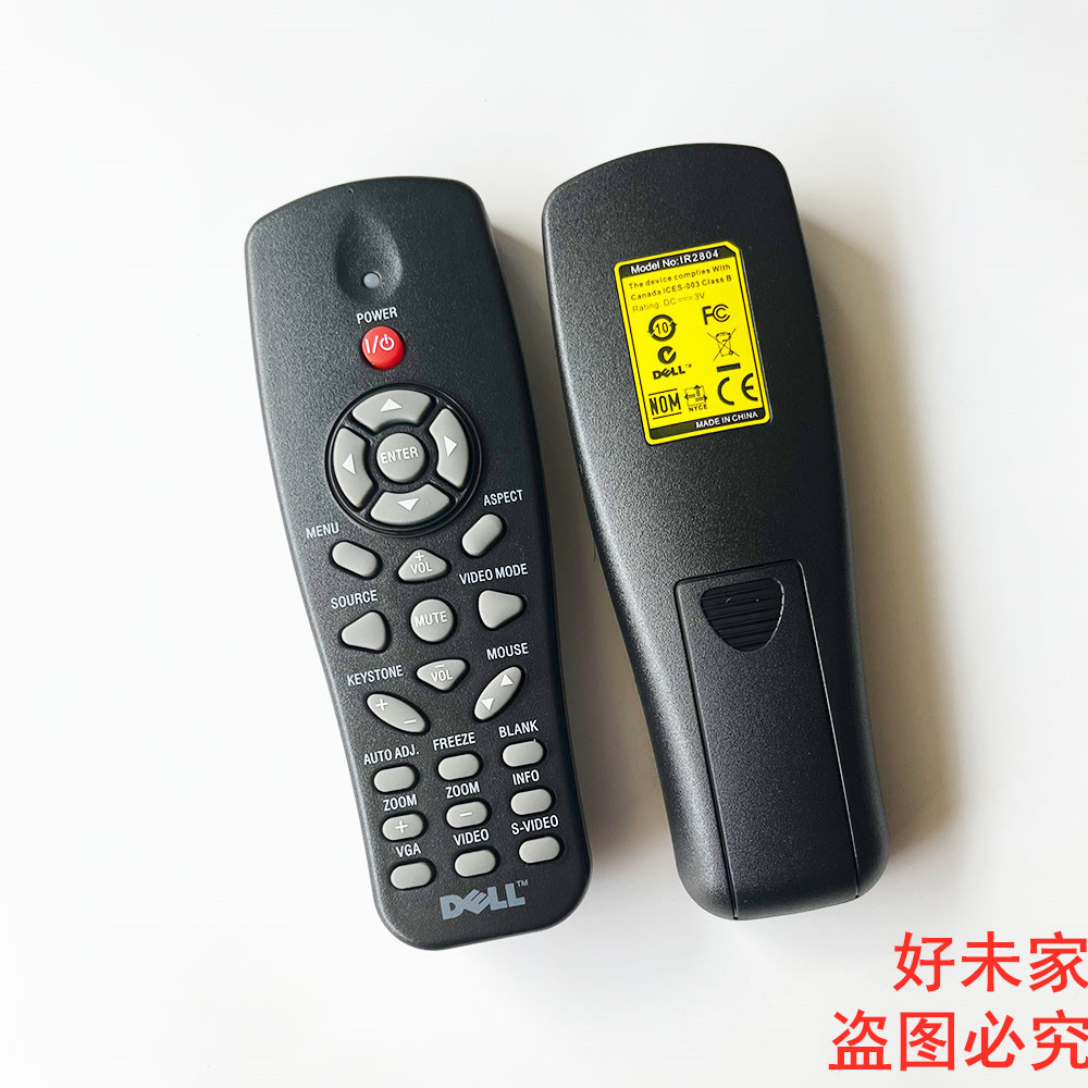 ㊣?可直接使用?適用於DELL戴爾投影機遙控#器1610 1210MP 1410X 1510X 2400MP S320W