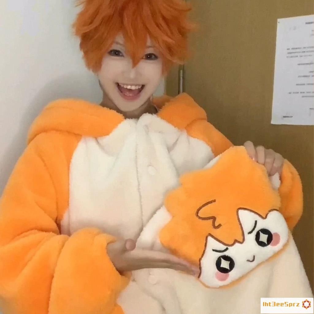 『限時下殺』日向翔陽 排球少年cos服冬日向翔陽孤爪研磨睡衣睡褲全款 OKVJあ