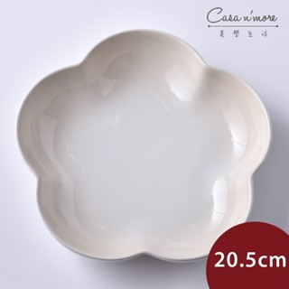 Le Creuset 花型深盤 點心盤 盛菜盤 造型盤 20cm 蛋白霜