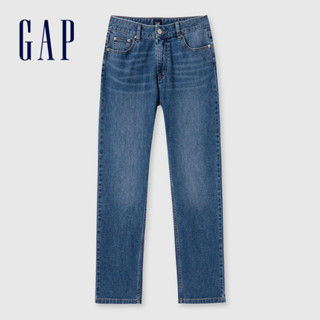 Gap 女裝 直筒牛仔褲-深藍色(465037)