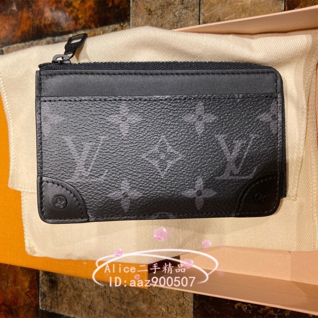 LV Multi Card Holder Trunk 錢夾 M80556 老花簡便卡夾 男款錢夾 路易威登短夾