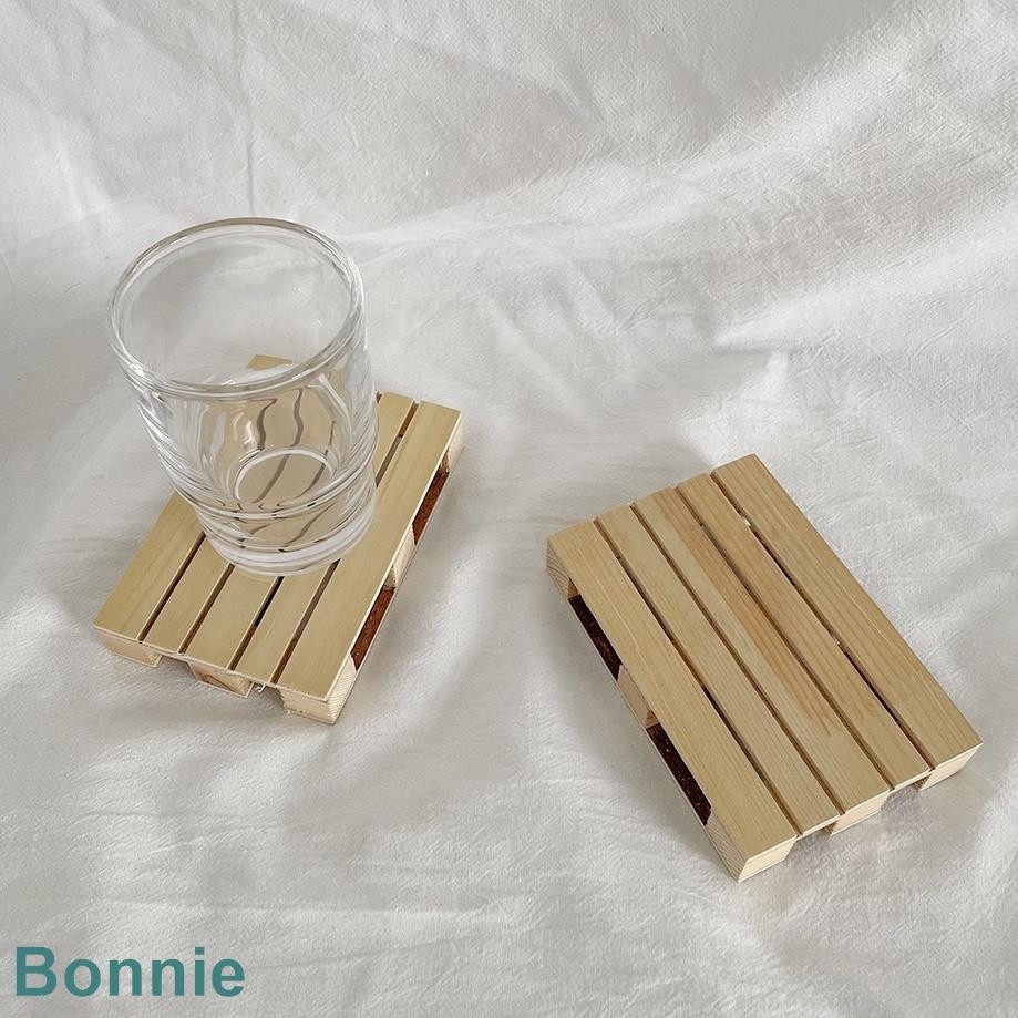 Bonnie原木杯墊木棧板造型工業風LOFI杯墊簡約風格家居設計師餐具時尚極簡生活風格小物