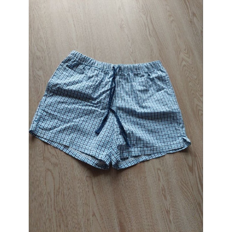 ¥尋寶村 出清uniqlo格紋居家短褲-116