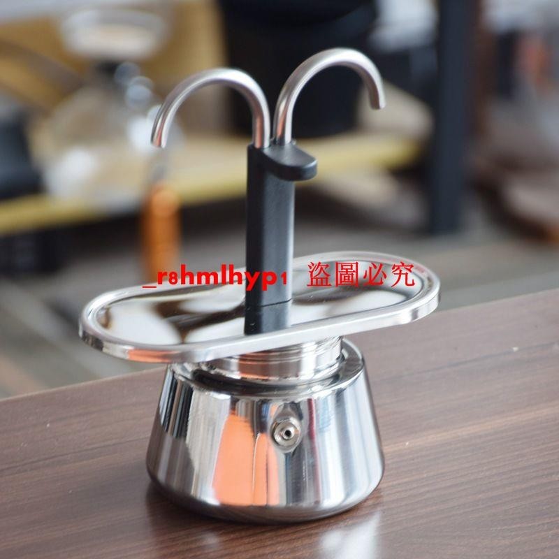 單管摩卡壺意式咖啡壺濃縮手沖咖啡機304不銹鋼咖啡壺家用摩卡壺