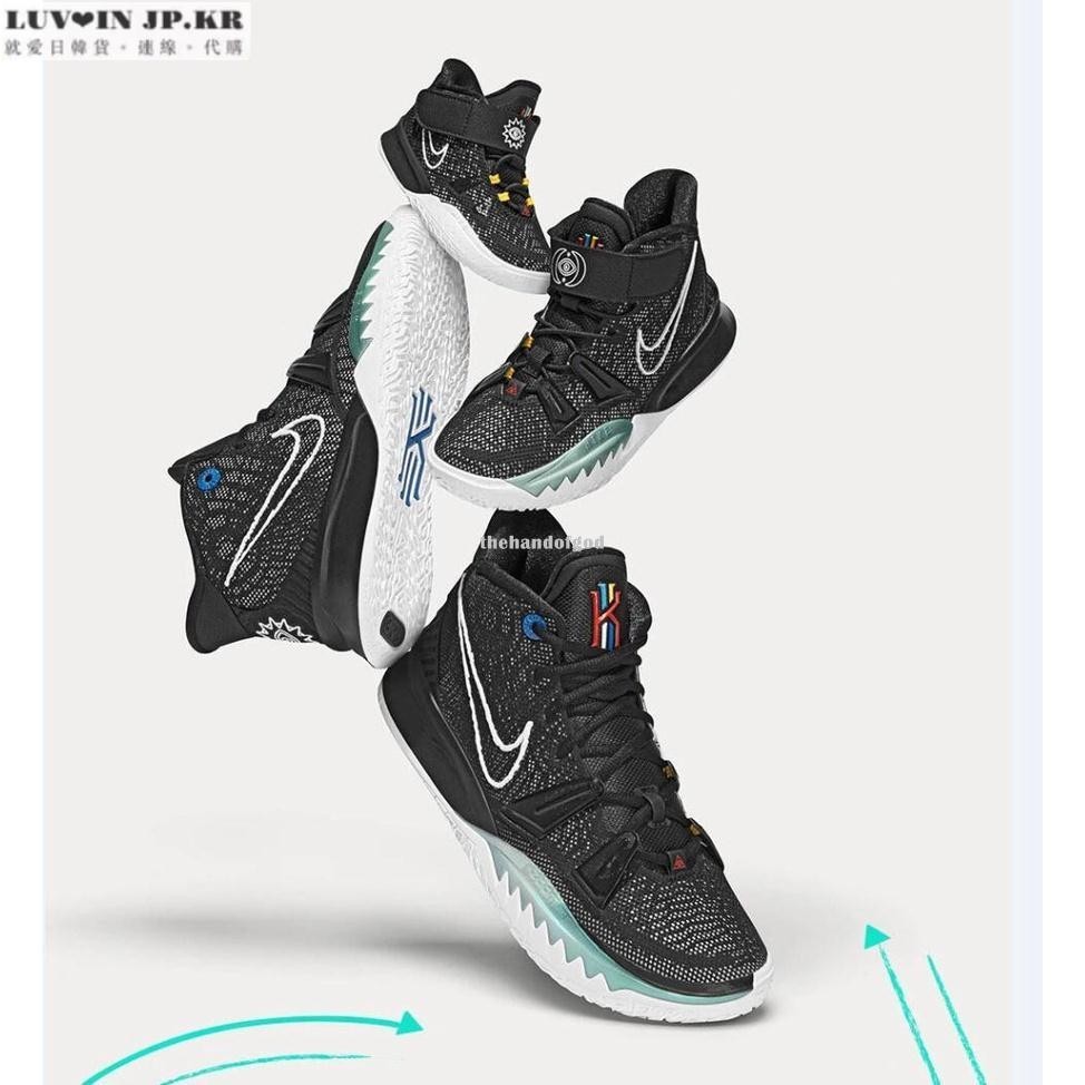 【日韓連線】Nike Kyrie 7 BK Black" 黑白 籃球 男鞋潮流 CQ9327-002