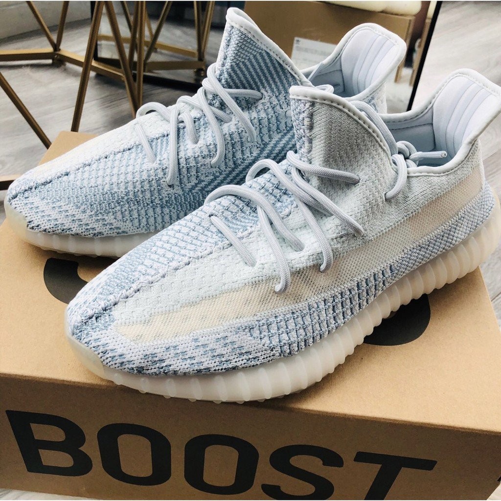 Adidas Yeezy Boost 350 V2 Cloud White 冰藍 FW3043