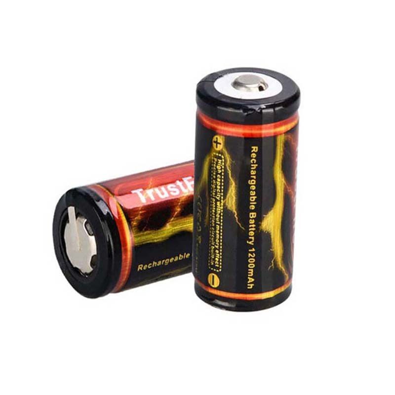 相機電池 TrustFire 18350 1200mAh 3.7V 可充電 電池 帶保護板