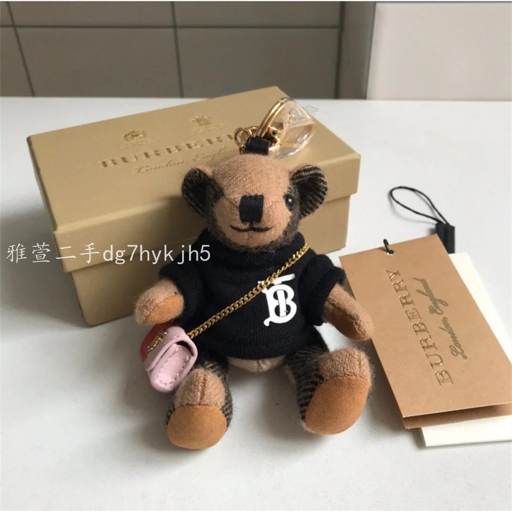 雅萱二手 Burberry 博柏利TB小熊掛飾 吊飾 飾品 鑰匙扣