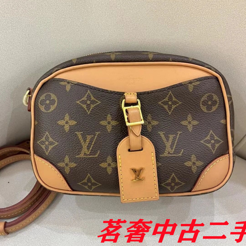 LV 路易威登 DEAUVILLE 經典老花 迷你 相機包 單肩包 斜背包 M45528