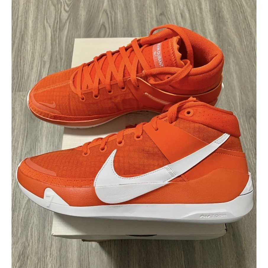 Nike KD 13 TB Promo 橙色 運動 籃球 CW4115-802 慢跑鞋
