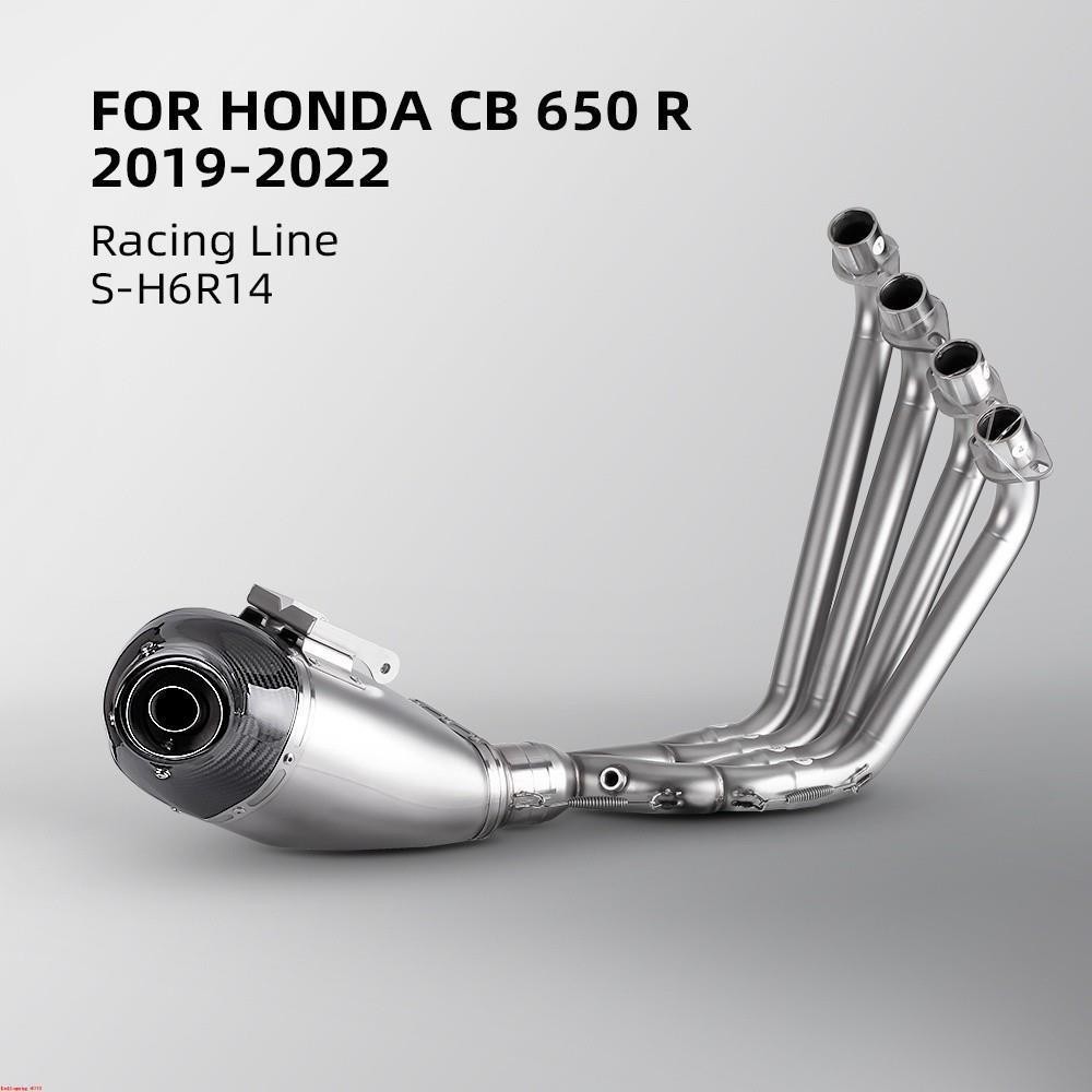 HONDA 適用於本田 CBR650R CB650F CB650R CBR650F 2018-2022 全賽車線排氣系統