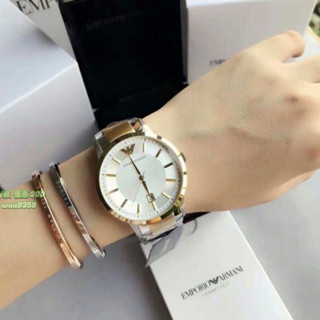 阿瑪尼手錶EMPORIO ARMANI AR2499超薄雙色腕錶//保固