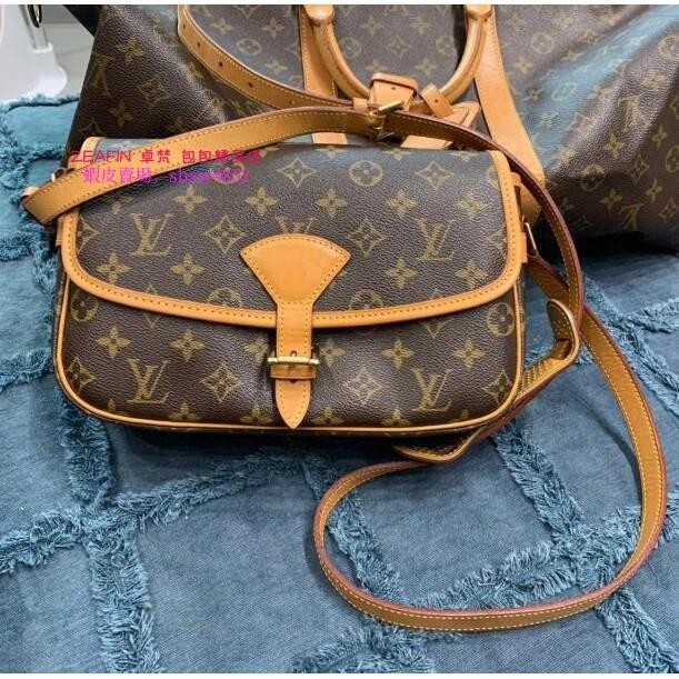 LV LOUIS VUITTON(路易威登) 原花馬鞍斜背包Vintage m42250