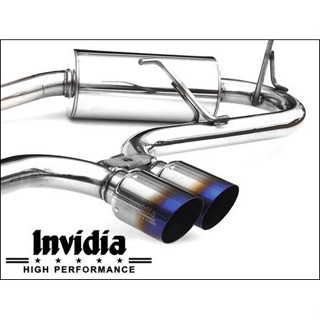 【汽車零件王】音威帝 INVIDIA 惡魔管 排氣管 N1 雙出中尾段 鈦管 MINI COOPER S R53