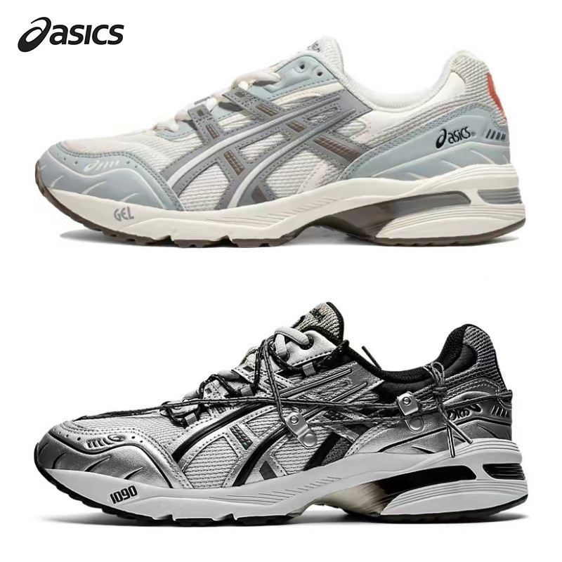 正版Asics Gel-1090 1 亞瑟士 休閒 運動鞋 米灰藍/黑白/米棕/黑銀