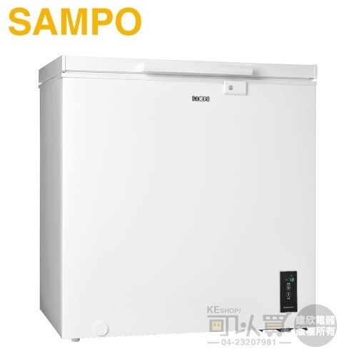SAMPO 聲寶 ( SRF-201GD ) 200公升 變頻直冷臥式冷凍櫃