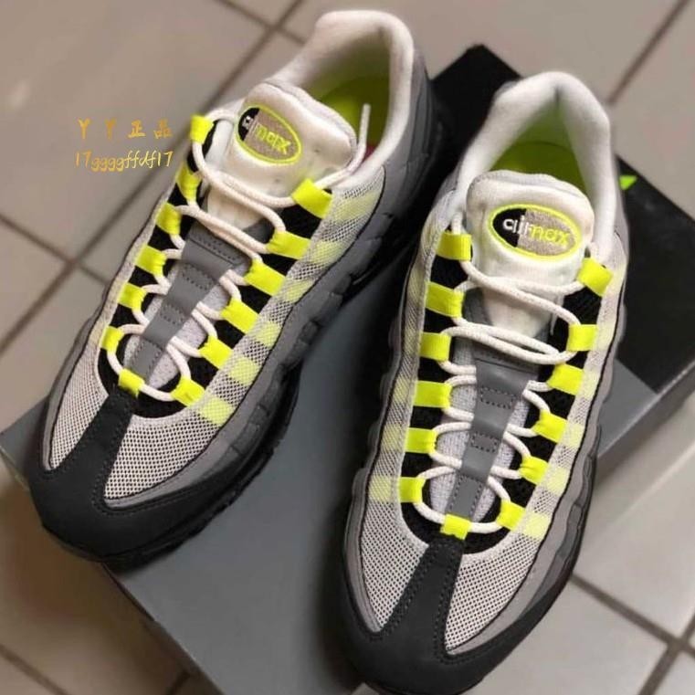 韓國代購 Nike Air Max 95 OG Neon Yellow (2020) CT1689-001漸變