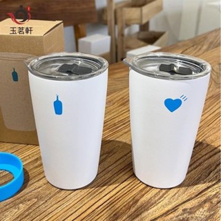 【玉茗軒】日本藍瓶子blue bottle馬克杯冰霸杯Bulebottle咖啡杯便攜杯不鏽鋼保溫保冷杯子隨行隨手杯ins