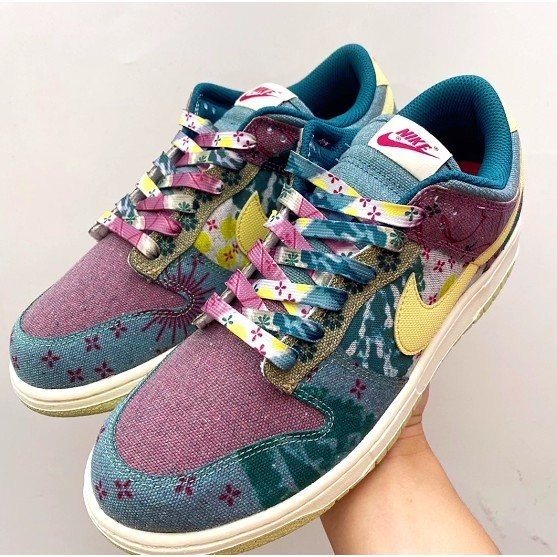 Nike Dunk Low Community Garden 小腰果花 CZ9747-900 慢跑鞋