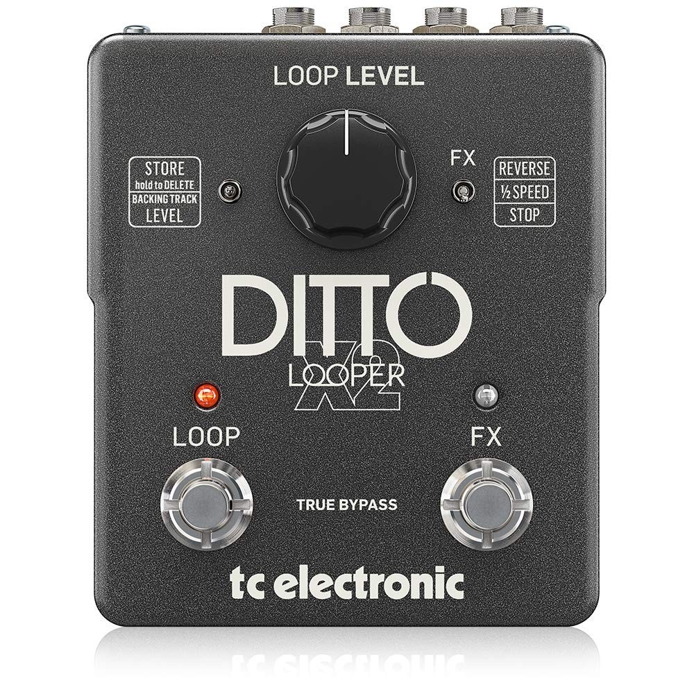Tc Electronic 2 按钮活套 DITTO X2 LOOPER 灰色 全新正品 日本正品销售