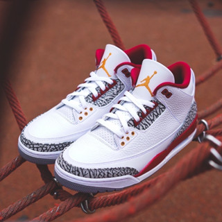 Air Jordan 3 Cardinal Red 白紅 爆裂紋 CT8532-126 11