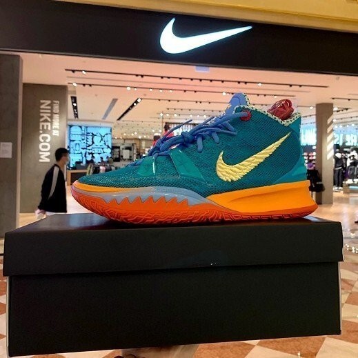 Nike Kyrie 7 Horus EP 藍橙 籃球 CT1137-900 慢跑鞋