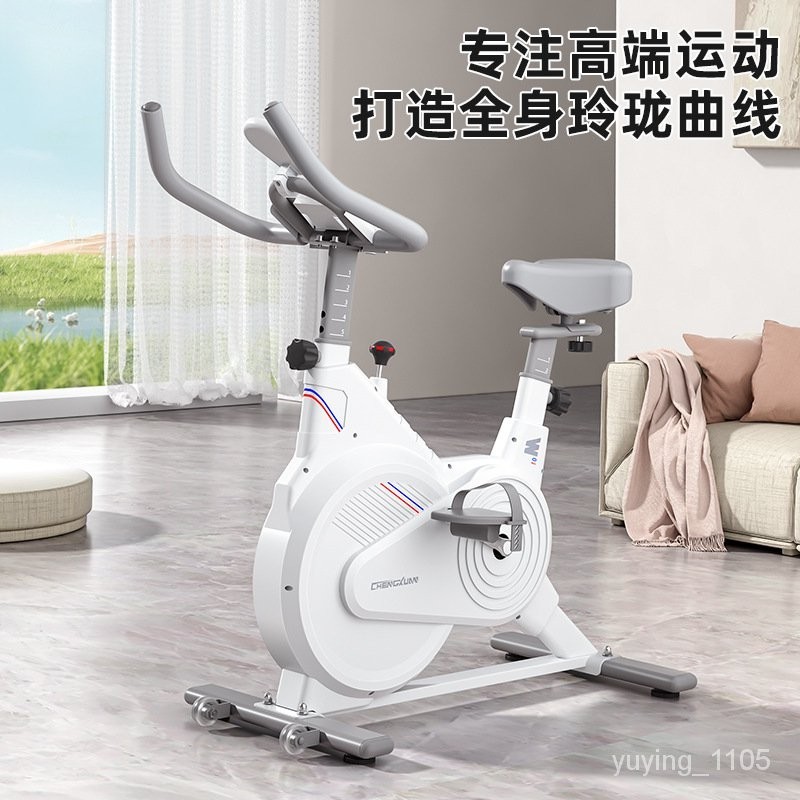 🥳丨臺灣優選🥳精鋼飛輪磁控動感單車傢用靜音健身車室內腳踏車健身器材運動單車 SLKB
