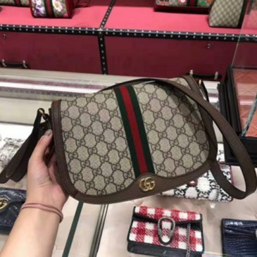 二手 GUCCI Ophidia GG Small 小款 馬鞍包 肩背包 601044現貨