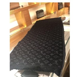 二手 LV Louis Vuitton M70520 MONOGRAM CLASSIC 圍巾 M78526