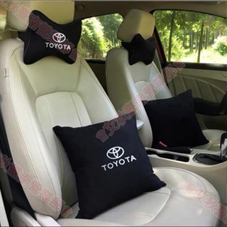 臺南免運♕TOYOTA 豐田CAMRY ALTIS YARIS WISH RAV4汽車頭枕 純棉頸枕車用腰靠抱枕腰墊腰枕