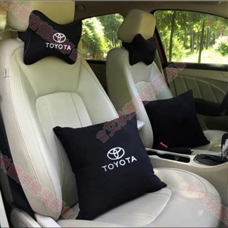 台南現貨♕TOYOTA 豐田CAMRY ALTIS YARIS WISH RAV4汽車頭枕 純棉頸枕車用腰靠抱枕腰墊腰枕