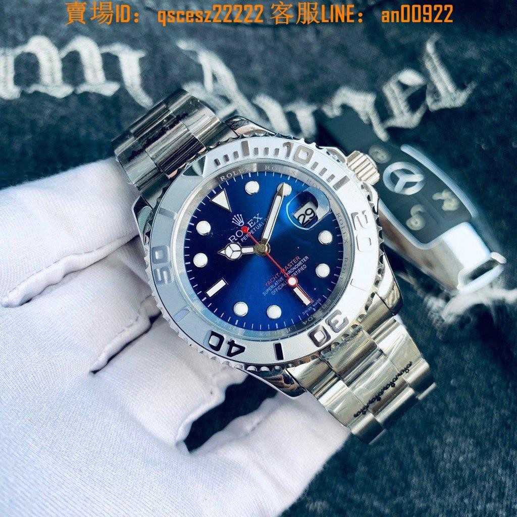 勞力士Rolex手錶遊艇名仕系列男士精品時尚商務腕錶全自動機械機芯勞力士男錶綠水鬼黑水鬼機械錶超級夜光