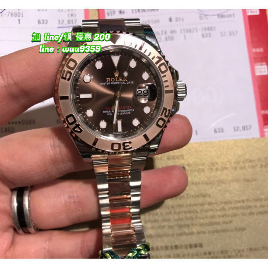 Rolex 勞力士 遊艇名仕型系列116621-78801腕錶 Rolex 男士休閒商務精鋼手錶BABO