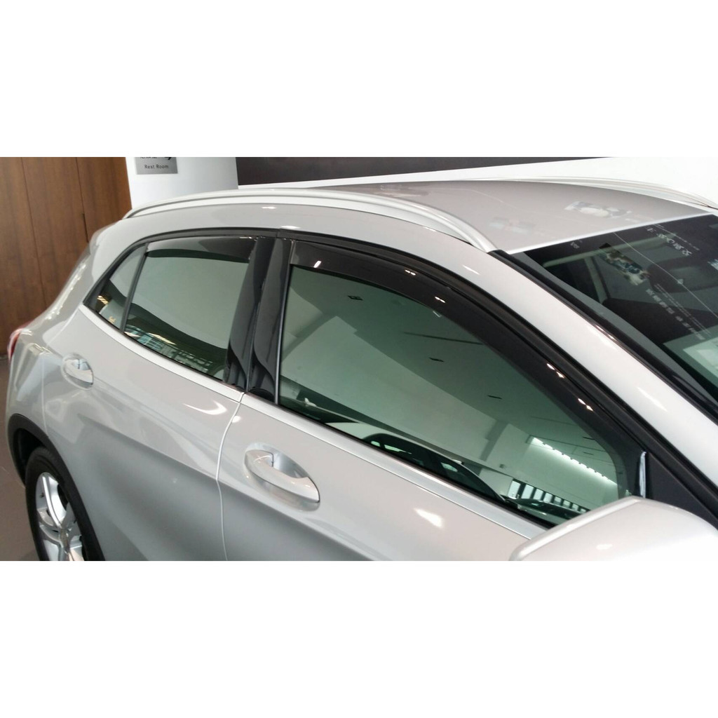 賓士BENZ GLA200d/X156 2014年-2019年【崁入式晴雨窗-標準款】比德堡 內崁 嵌入 內嵌