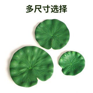 漂浮荷葉 造景裝飾 水族裝飾品