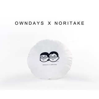 全新OWNDAYS X NORITAKE可愛圓型抱枕