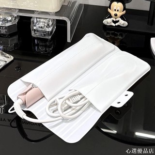 【心選優品】 電棒捲矽膠隔熱收納袋 生活小物 防滑防燙 耐熱加厚 旅行外出袋 離子夾 髮捲