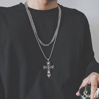Such｜項鍊🔥鈦鋼項鍊｜項鍊男 男生項鍊·歐美復古帥氣長款項鍊男潮ins嘻哈復古配飾男生霸氣項鍊不掉色 吊墜 項鏈