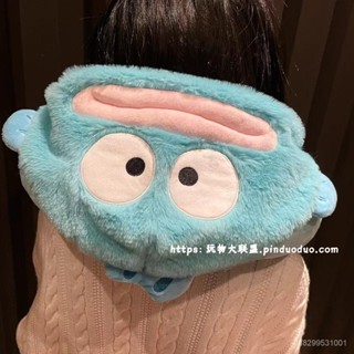 抱枕 玩偶 可愛屋 娃娃屋 搞怪娃娃 可愛娃娃 搞笑娃娃 娃娃 動漫卡通魚怪漢頓連帽U型枕午睡神器旅行毛絨立體遮光枕頸枕