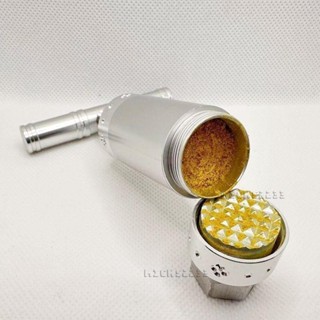 🔥磨藥器 手動超細一件式雙頭扭壓藥研磨器 金屬耐磨 顆粒便捷一件式旋轉磨藥器臺灣出貨🧡