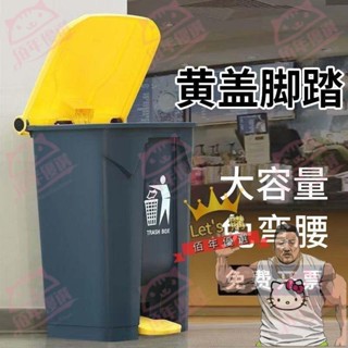 臺灣出貨 戶外垃圾桶 腳踏垃圾桶 帶蓋 分類垃圾桶 加厚 環衛桶 腳踏式 廚房垃圾桶 大容量 雜物桶 垃圾桶 衛生桶