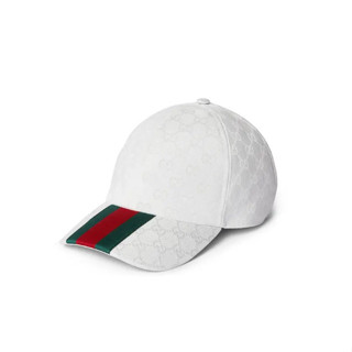 全新正品代購GUCCI 24新品 飾織帶Original GG帆布 棒球帽 鴨舌帽 遮陽帽 803224