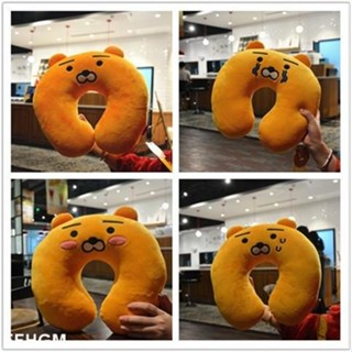 實拍 四種表情 kakao friends卡考 ryan 獅子 U型枕 護頸枕 旅行頸枕 辦公室午睡枕FF11