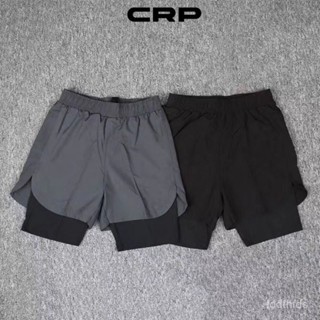 跑步短褲男 運動田徑馬拉鬆短褲 寬鬆速幹短褲 防走光內襯 訓練健身三分褲 排汗透氣短褲 運動假兩件短褲 球褲
