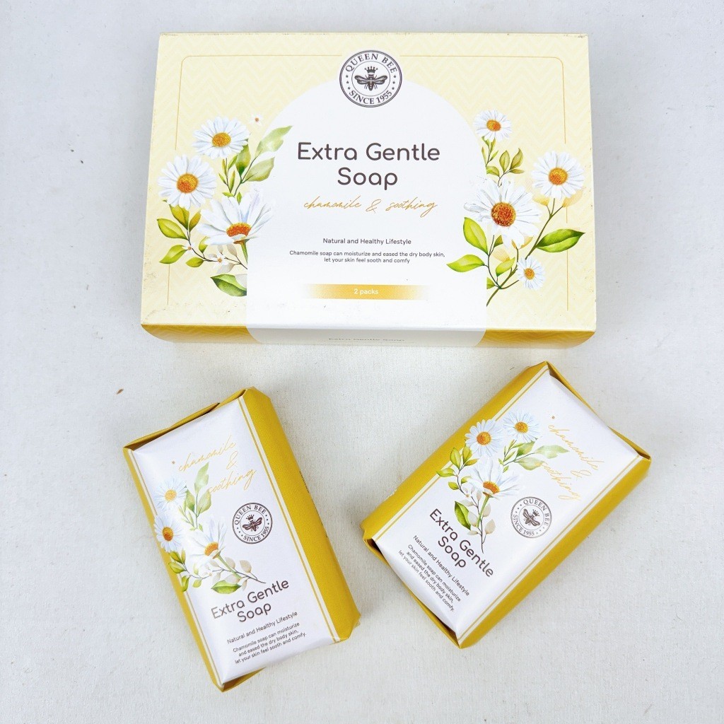 蜂王 洋甘菊舒緩潤膚皂 洋甘菊 70g 60g 香皂 肥皂 香皂禮盒 股東會紀念品