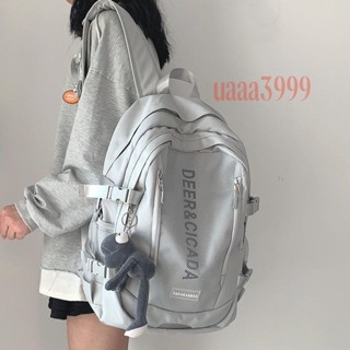 免運🔥筆電防潑水揹包 尼龍大學包 牛津布 大容量運動雙肩揹包學生包包電腦輕量男生男用女生女用旅行 書包女大學生簡約休閒