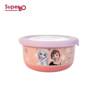 SuperBO 迪士尼Disney 不鏽鋼隔熱碗L(700ml)-冰雪奇緣 墊腳石購物網